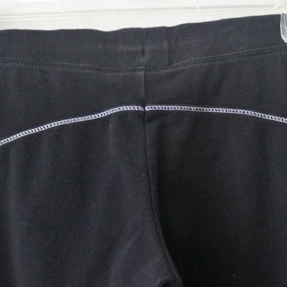 Nike Vintage Y2K Black Capri Adjustable Waist Tights Leggings Small Pocket Small - Picture 4 of 6